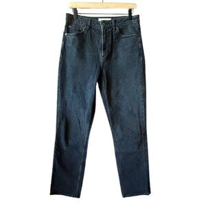 Men's Tall 30x36 Topshop Faded Black Straight Leg Jeans